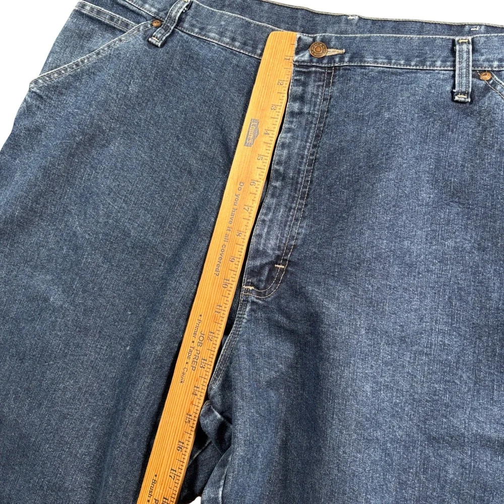 Y2K Wrangler Carpenter Jeans Men's 41x32.5 Blue Baggy Utility Skater Streetwear